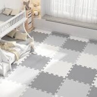 Combo 40 thảm xốp ghép xuất Nhật 30x30x1cm ko mùi vân nhỏ dễ vệ sinh