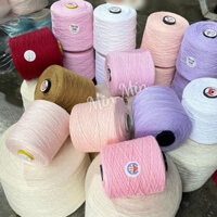 Combo 400gr Sợi hè  Silk Ct , Cotton Indo Đan Móc Áo Váy ,Bikini . . . .