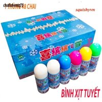 Combo 48 chai xịt tuyết HOẶC 48 chai xịt dây (1 thùng)