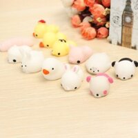 Combo 48 con mochi squishy thú silicon 【 3C 】
