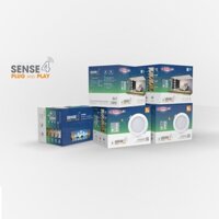 COMBO 4Đèn Led chiếu sáng âm trần AT16.RM 90/7W.C4. Sử dụng CHIP LED Hàn Quốc, Điều khiển không đây, nhiều kịch bản sáng