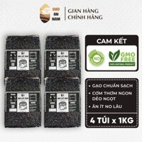 [COMBO 4KG] Gạo Lứt Đen An Nam - theo hướng Hữu Cơ - LOẠI NGON, Ăn Kiêng Eat Clean Thực Dưỡng