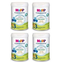 (COMBO 4Lon 800g) Sữa Bột Hipp 3 ORGANIC COMBIOTIC 800G [MẪU MỚI]