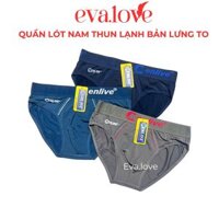 Combo 5, 10 Quần Lót Nam Menlive Cao Cấp - Thun Lạnh 4 Chiều Co Giãn - Bản Lưng To Thoáng Mát