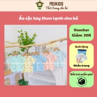 Combo 5 Áo Cộc Tay Cúc Vai Cho Bé Trai/ Bé Gái - Chất Thun Lạnh Mềm Mịn Thoáng Mát AC01