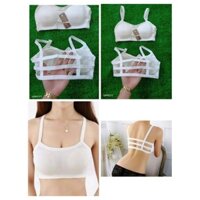 Combo 5 Áo Lá 3 Dây Đẹp  Cho Học Sinh Thcs Cấp 2 Đồ Lót Học Sinh Màu Trắng