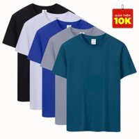 Combo 5 áo thun nam ngắn tay  chất Cotton mát lạnh thoáng khí,co giãn thoải mái, thấm hút mồ hôi FSTS