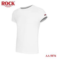 Combo 5 áo thun nam ROCK cao cấp - Trắng,XL