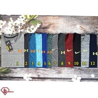 Combo 5 Áo Thun Nam Thể Thao Ngắn Tay (Hàng xuất dư) - Loại 1