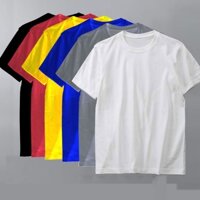 Combo 5 Áo Thun Nam Trơn Chất Liệu Cotton Thoáng Mát, Thấm Hút Tốt - Màu Ngẫu Nhiên BM03