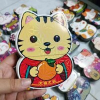 Combo 5 Bao Lì Xì Chibi Mèo 36 Sắc Thái 4D Phản Quang Cầu May Mắn Quý Mão 2023 Quà Tặng Đáng Yêu Được Chọn Mẫu - 24