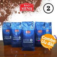[Combo 5 bịch ] Cà phê Bảo Minh - Số 2-  Cà phê pha phin rang xay nguyên chất đậm vị