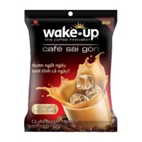 Combo 5 Bịch Cà phê sữa Wake Up Café Sài Gòn 456g ( 24 gói x 19g)