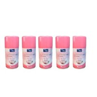Combo 5 Bình xịt nước hoa thơm phòng Aroma Hàn Quốc - Mùi Aqua dùng cho máy xịt tự động thơm phòng