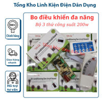{Combo 5 bộ - 10 bộ} Bo mạch điều khiển từ xa quạt, quạt trần, quạt hơi nước đa năng