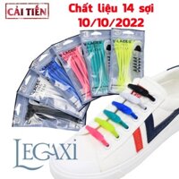 Combo 5 Bộ Dây Giày 14 Sợi Đàn Hồi Thắt Buộc Thông Minh Màu Ngẫu Nhiên Legaxi