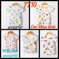 Combo 5 Bộ Quần áo trẻ em 0-4 tuổi CỌC KHUY KEM/ bé trai/ bé gái / set/ bộ đồ / hot/ sỉ/ dạo/ thời trang