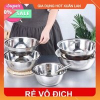 Combo 5 bộ rổ và chậu inox 304 cao cấp