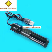Combo 5 Bộ sạc 1 PIN lithium 3.7V qua cổng USB (18650,14500,16340)