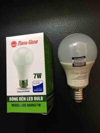 Combo 5 bóng Đèn led tròn 7W Rạng Đông ánh sáng trắng/vàng