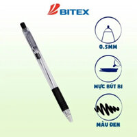 Combo 5 Bút bi Bitex B03  - Đen