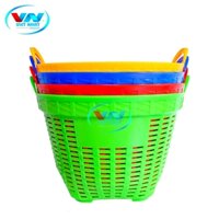 COMBO 5 cái Cần xé nhựa, sọt đựng sầu riêng, bưởi size đại miệng 660 cao 460 - Nhựa Việt Nhật