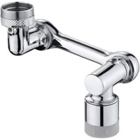 Combo 5 Cái - Đầu Vòi Nước Xoay 180 Độ Nối Dài Bồn Rửa Mặt, Bồn Rửa Chén