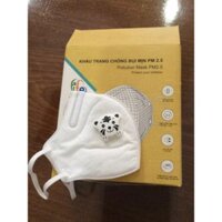 COMBO 5 CÁI KHẨU TRANG CHỐNG BỤI MỊN PM2.5 TRẺ EM KHÔNG MÀNG CACBON (TRẮNG) SAFELIFE VIỆT NAM