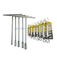Combo 5 cần mở ốc chữ T số 8,10,12,13,14mm và 7 cờ lê số 8,10,12,13,14,17,19mm
