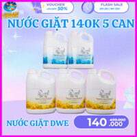 COMBO 5 CAN nước giặt DWE D-WE hương nước hoa Pháp visaan01