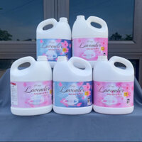 [COMBO 5 CAN] Nước giặt xả Lavender 5in1 thể tích 1700ml chính hãng cao cấp, an toàn cho da nhạy cảm
