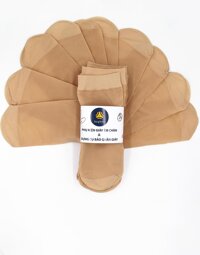 Combo 5 cặp vớ da mỏng tone màu thích hợp da Á Đông có cổ và mũi vớ dệt 2 lớp - buybox - BBPK28 - 5 cặp màu Da