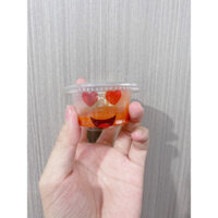 combo 5 cây  100 HỦ SỐT 60ML 2oz +  NẮP  Rời  DÙNG ĐỂ ĐỰNG NƯỚC CHẤM MANG ĐI, HŨ XỐT , HŨ GIA VỊ , HŨ ĐỰNG TƯƠNG