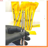 Combo 5 Cây sủi da- đẩy da 2 đầu bằng inox