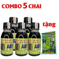 Combo 5 Chai Kích Rễ Mai Vàng A01 - Tặng Gói Vua Bật Chồi - Chuyên Dùng Giâm Cành, Chiết Cành, Phục Hồi Cây Suy
