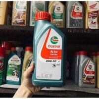 (Combo 5 chai) Nhớt Castrol Activ Vistra 20W50 800ml dành cho xe số 4T