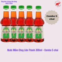 [Combo 5 chai] Nước mắm Chay Liên Thành 300ml