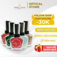 COMBO 5 CHAI - Sơn Móng Tay Cao Cấp AH29 Nhiều Màu - Ngọc Thuỷ Nail
