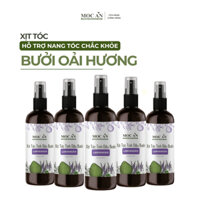 Combo 5 Chai Xịt Dưỡng Tóc Tinh Dầu Bưởi & Oải Hương ( Lavender ) 120ml Mộc Ân Haircare