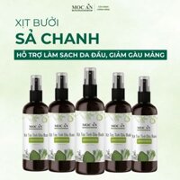 Combo 5 Chai Xịt Tóc Tinh Dầu Bưởi & Sả Chanh ( Lemongrass ) 120ml - Mộc Ân Haircare