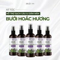 Combo 5 Chai Xịt Tóc Tinh Dầu Bưởi Hoắc Hương ( Patcholi ) Mộc Ân Haircare 120ml
