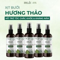 Combo 5 Chai Xịt Tóc Tinh Dầu Bưởi & Hương Thảo ( Rosemary ) 120ml - Mộc Ân Haircare