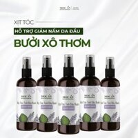 Combo 5 Chai Xịt Tóc Tinh Dầu Bưởi Xô Thơm ( Clary Sage ) Mộc Ân Haircare 120ml