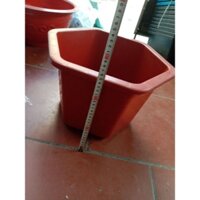Combo 5 chậu nhựa trồng cây FA480, cao 25cm x rộng 40cm