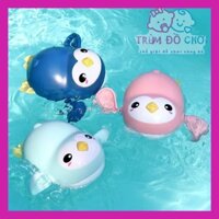 (Combo 5 chim cánh cụt bơi)Đồ chơi nhà tắm chim cánh cụt lên cót tự bơi lội đáng yêu TRÙM ĐỒ CHƠI.