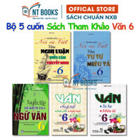 Combo 5 cuốn Sách Tham Khảo Ngữ Văn Lớp 6 (Biên Soạn Theo Chương Trình Mới) - Bộ 5 cuốn