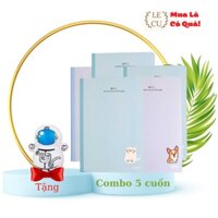 [Combo 5 cuốn + tặng kèm 1 lật đật mini bất kỳ] Vở Caro may dán gáy B5 200 trang 100/76; MS: 836