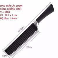 Combo 5 Dao răng cưa lượn sóng cắt rau củ 0K-01 - Dao lượn sóng chống dính