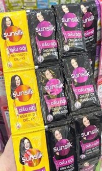 Combo 5 dây dầu gội sunsilk đen/vàng date mới 2026