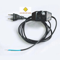 Combo 5 dây nguồn liền chiết áp sử dụng cho đèn bàn, quạt, máy xông tinh dầu